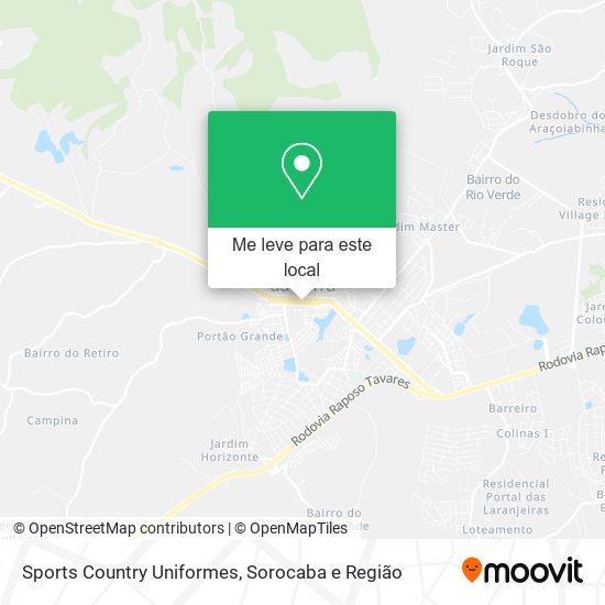 Sports Country Uniformes mapa
