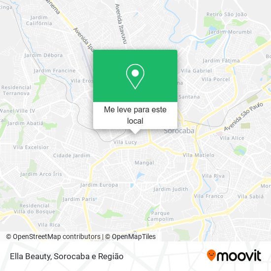 Ella Beauty mapa