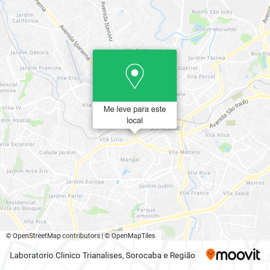 Laboratorio Clinico Trianalises mapa