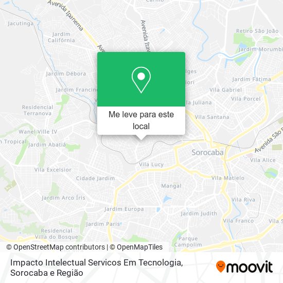 Impacto Intelectual Servicos Em Tecnologia mapa