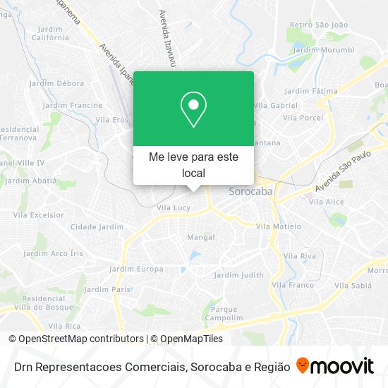Drn Representacoes Comerciais mapa