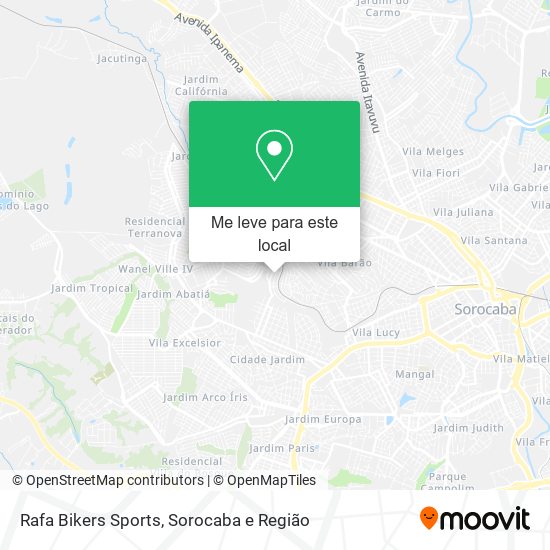 Rafa Bikers Sports mapa