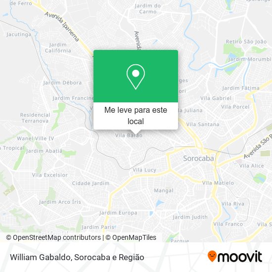 William Gabaldo mapa