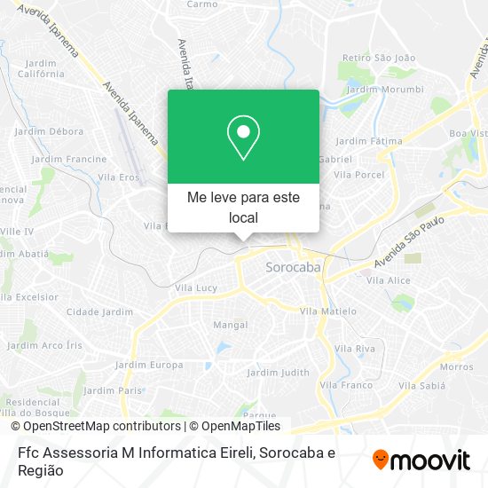 Ffc Assessoria M Informatica Eireli mapa