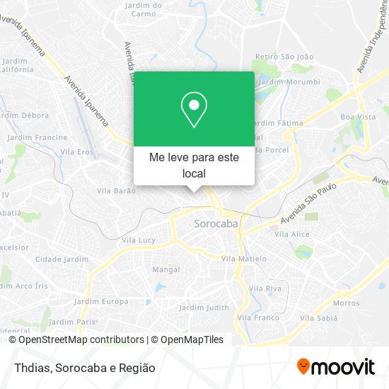 Thdias mapa