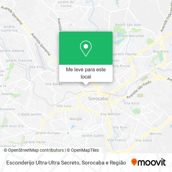 Esconderijo Ultra-Ultra Secreto mapa