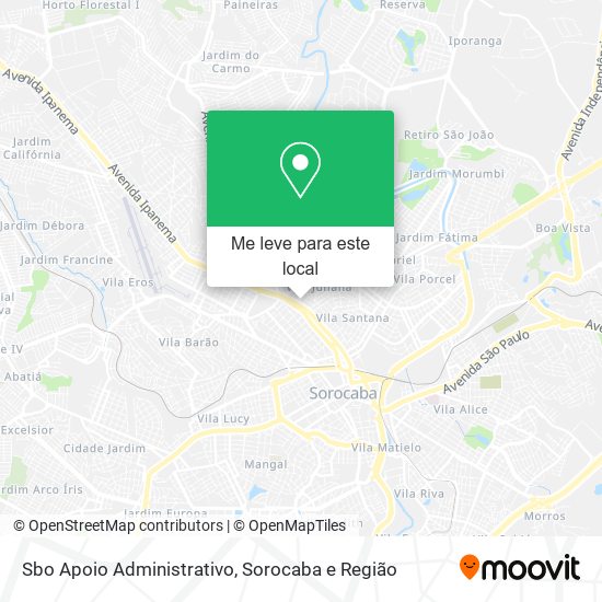 Sbo Apoio Administrativo mapa