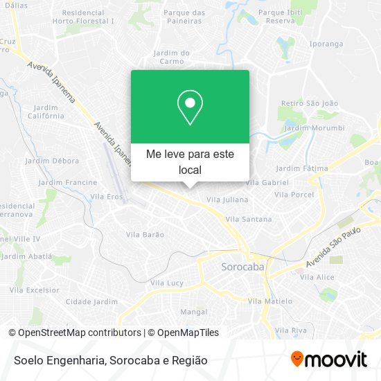 Soelo Engenharia mapa