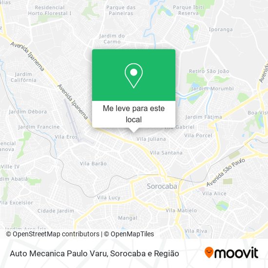 Auto Mecanica Paulo Varu mapa