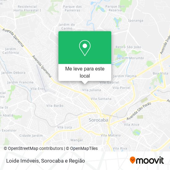 Loide Imóveis mapa