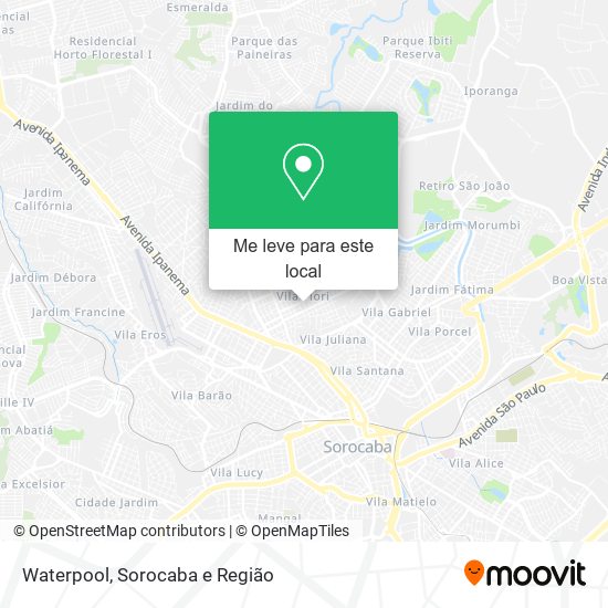 Waterpool mapa