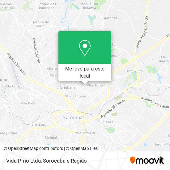 Vida Pmo Ltda mapa