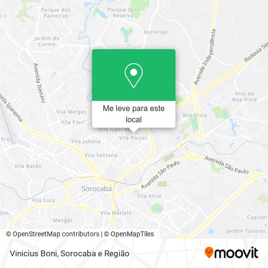 Vinicius Boni mapa