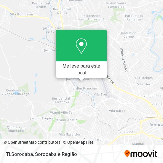 Ti.Sorocaba mapa