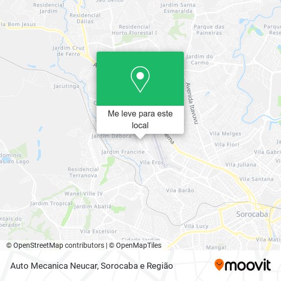 Auto Mecanica Neucar mapa