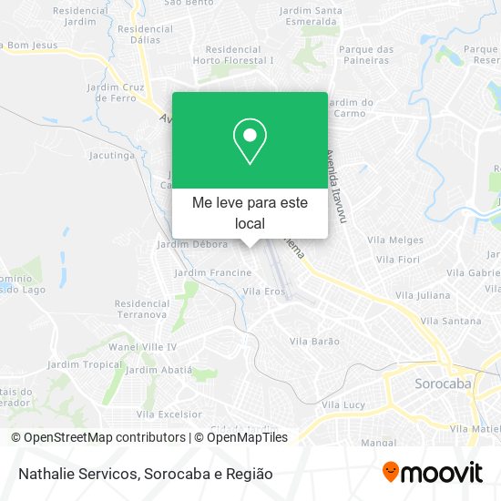 Nathalie Servicos mapa