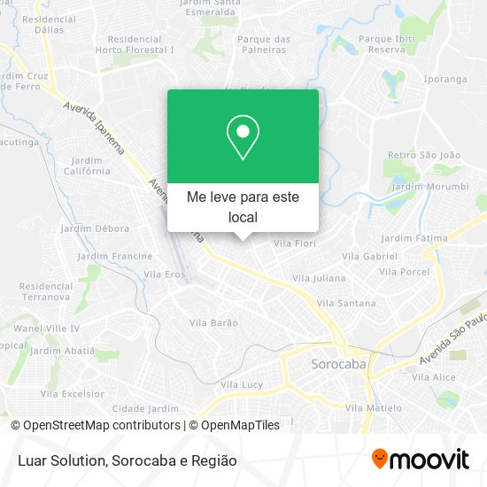 Luar Solution mapa