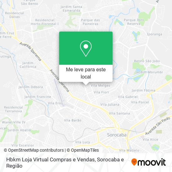 Hbkm Loja Virtual Compras e Vendas mapa