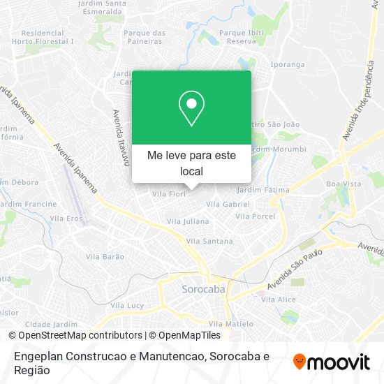 Engeplan Construcao e Manutencao mapa