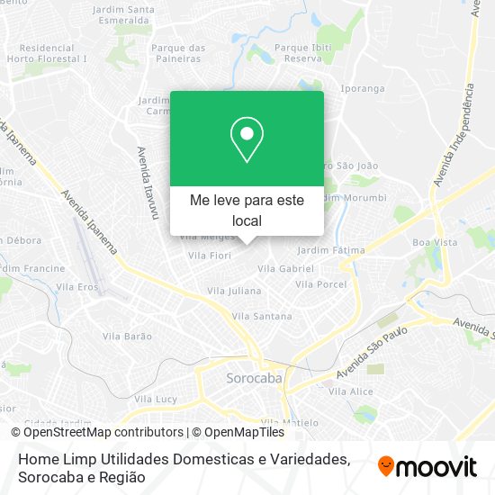 Home Limp Utilidades Domesticas e Variedades mapa