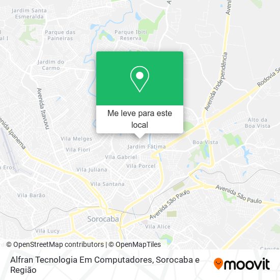 Alfran Tecnologia Em Computadores mapa