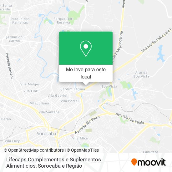 Lifecaps Complementos e Suplementos Alimenticios mapa