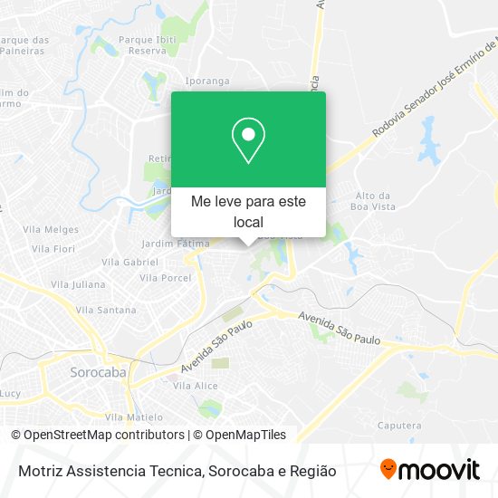 Motriz Assistencia Tecnica mapa