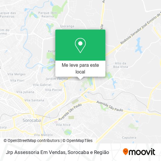 Jrp Assessoria Em Vendas mapa