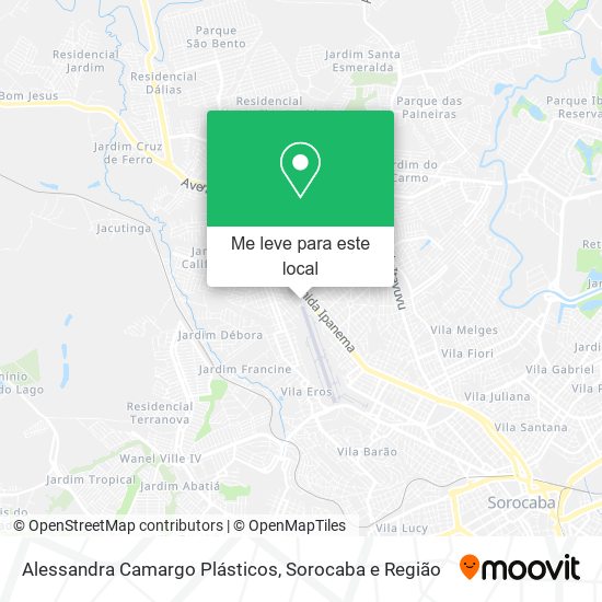 Alessandra Camargo Plásticos mapa