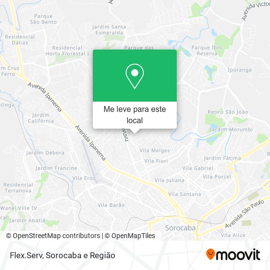 Flex.Serv mapa