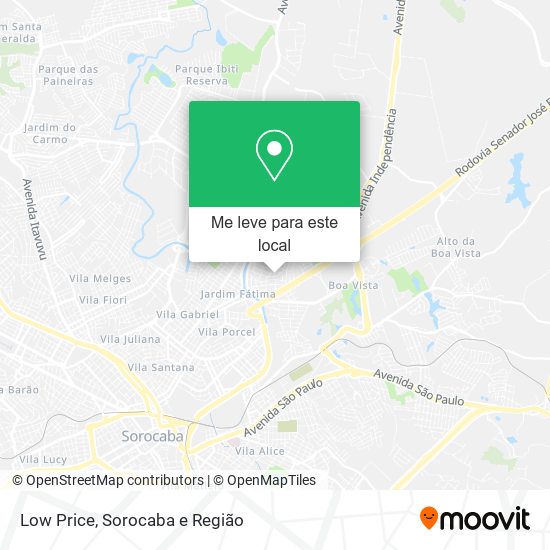 Low Price mapa