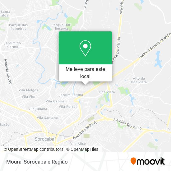 Moura mapa