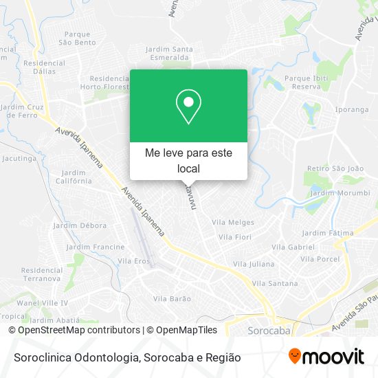 Soroclinica Odontologia mapa