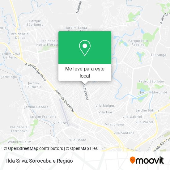 Ilda Silva mapa