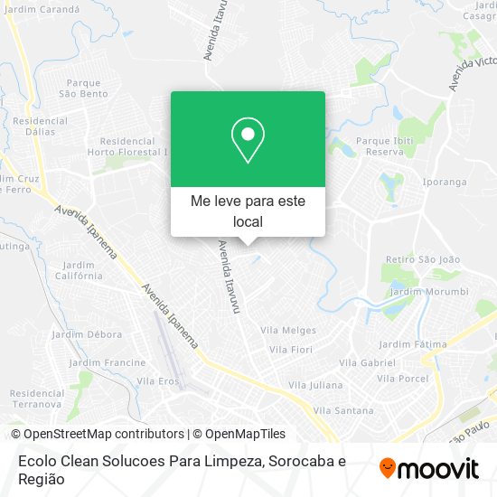 Ecolo Clean Solucoes Para Limpeza mapa