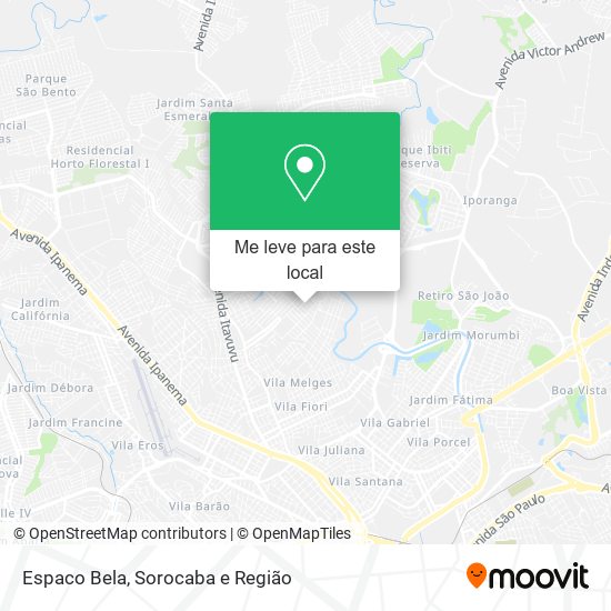 Espaco Bela mapa
