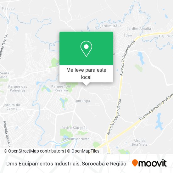 Dms Equipamentos Industriais mapa