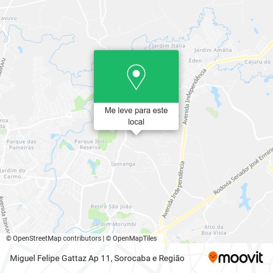 Miguel Felipe Gattaz Ap 11 mapa