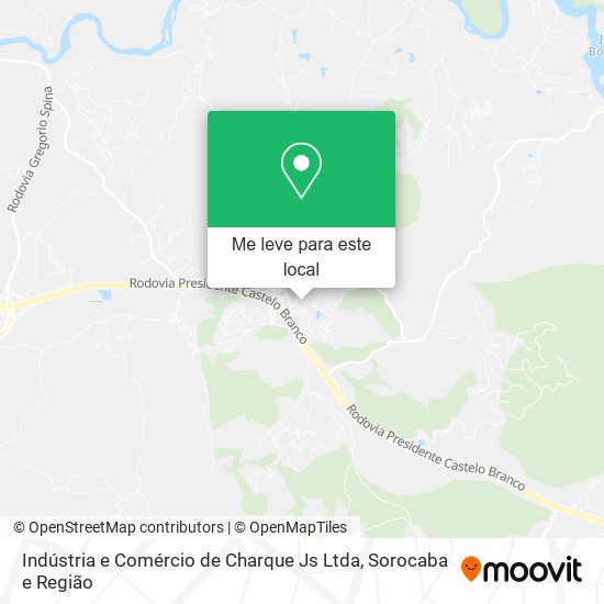 Indústria e Comércio de Charque Js Ltda mapa