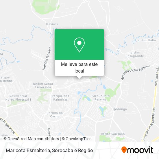 Maricota Esmalteria mapa