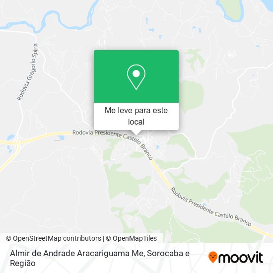 Almir de Andrade Aracariguama Me mapa