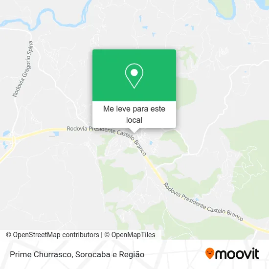 Prime Churrasco mapa