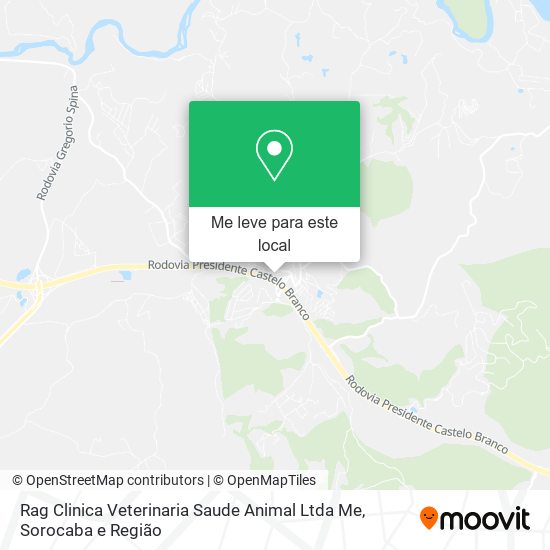 Rag Clinica Veterinaria Saude Animal Ltda Me mapa