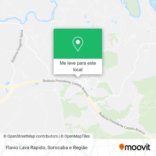 Flavio Lava Rapido mapa