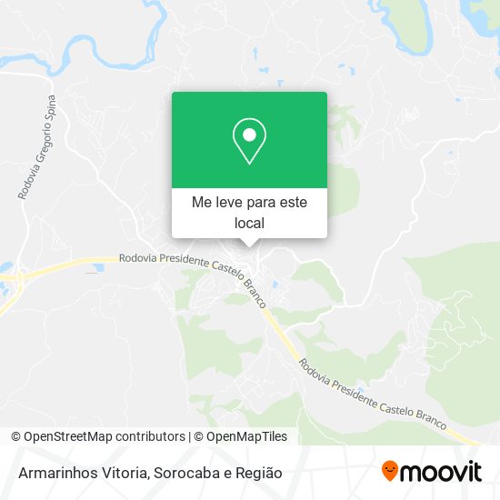 Armarinhos Vitoria mapa