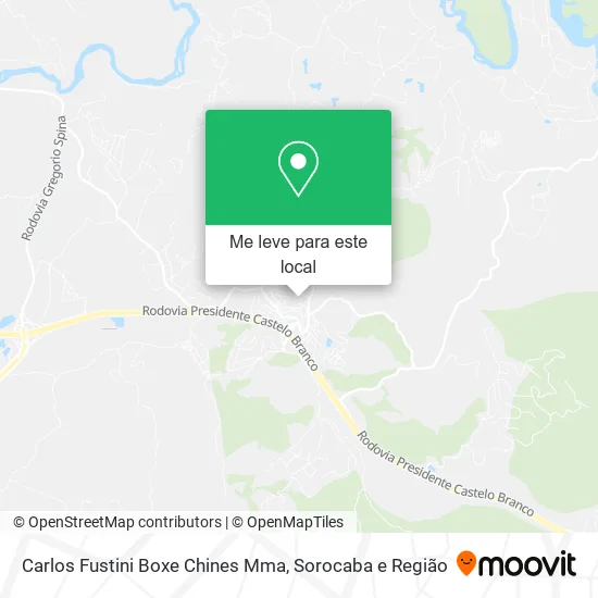 Carlos Fustini Boxe Chines Mma mapa