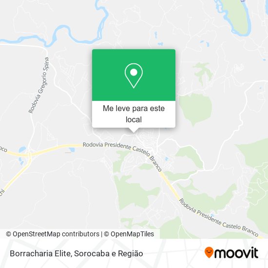 Borracharia Elite mapa