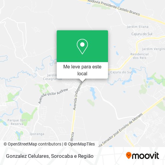 Gonzalez Celulares mapa