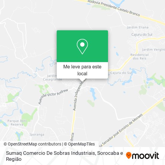 Sumaq Comercio De Sobras Industriais mapa