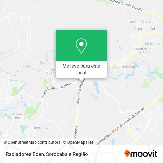 Radiadores Eden mapa